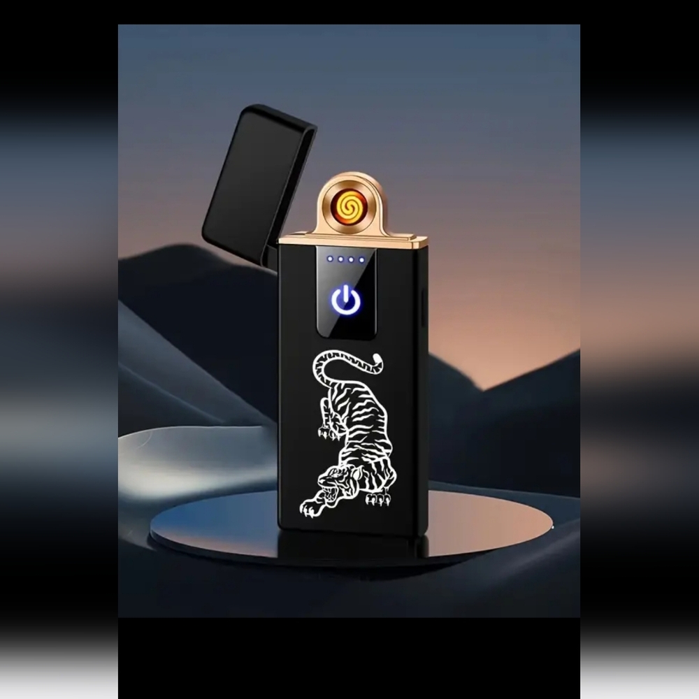 GLOW IN THE DARK RECHARGEABLE LIGHTER - Picture 1 of 7